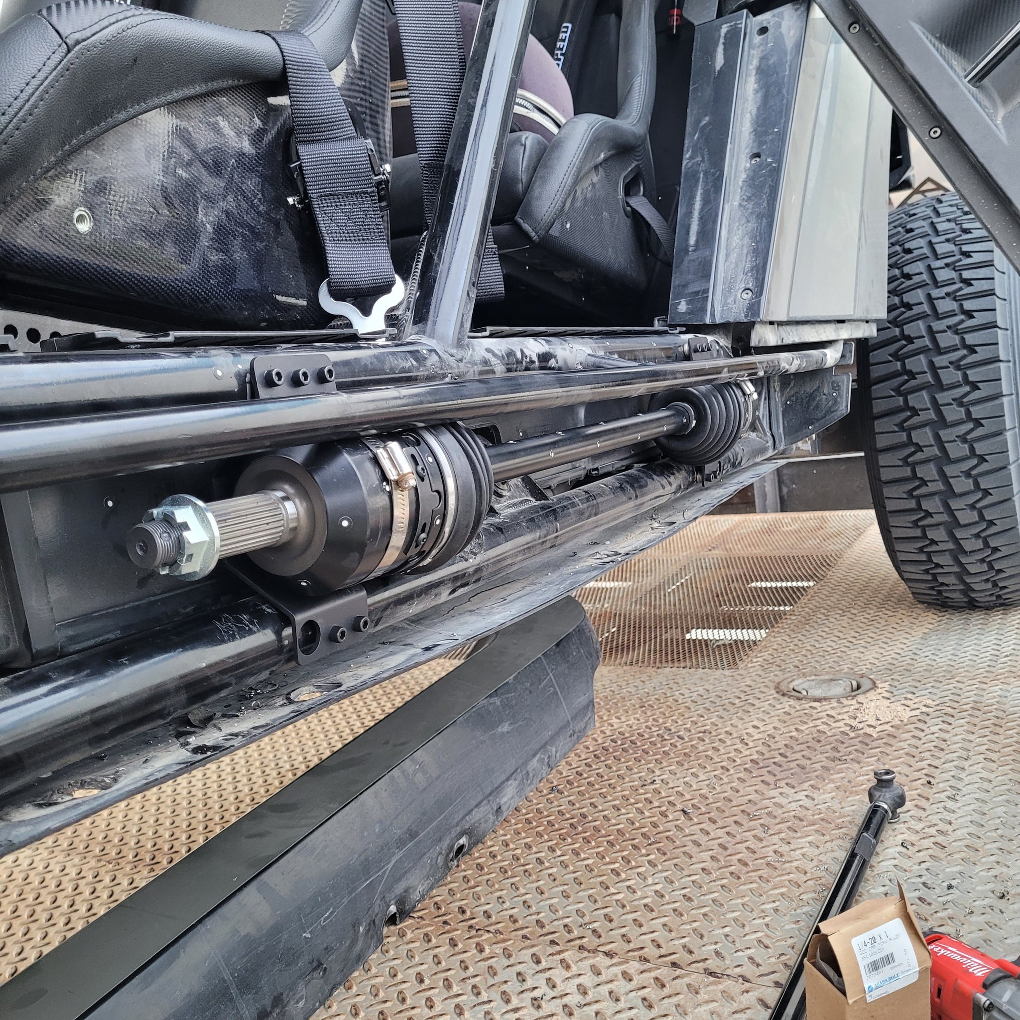 Speed Spare axle mount