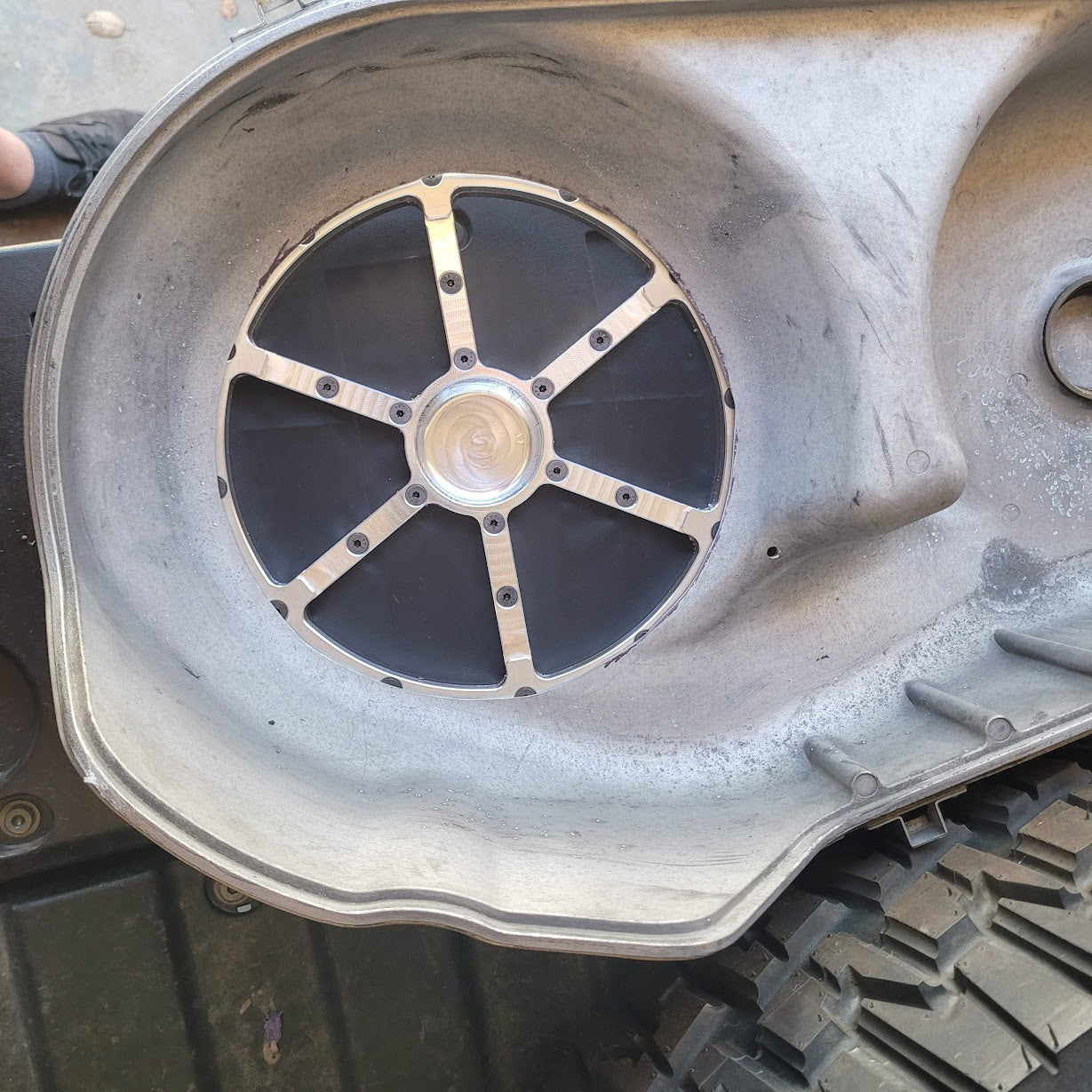 Speed UTV Clutch cover Exhaust Vent