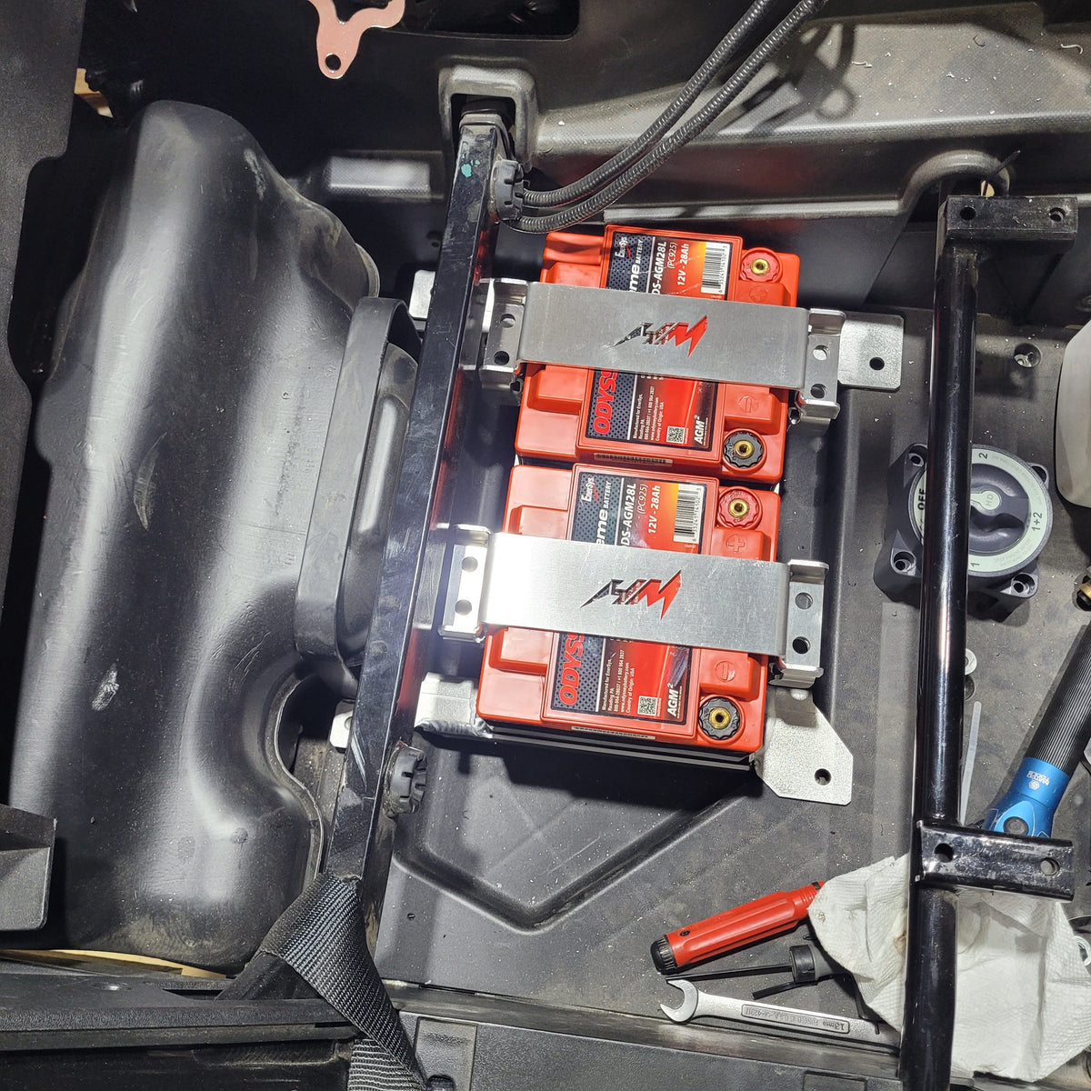 Speed UTV Dual battery tray – Hollander Motorsports
