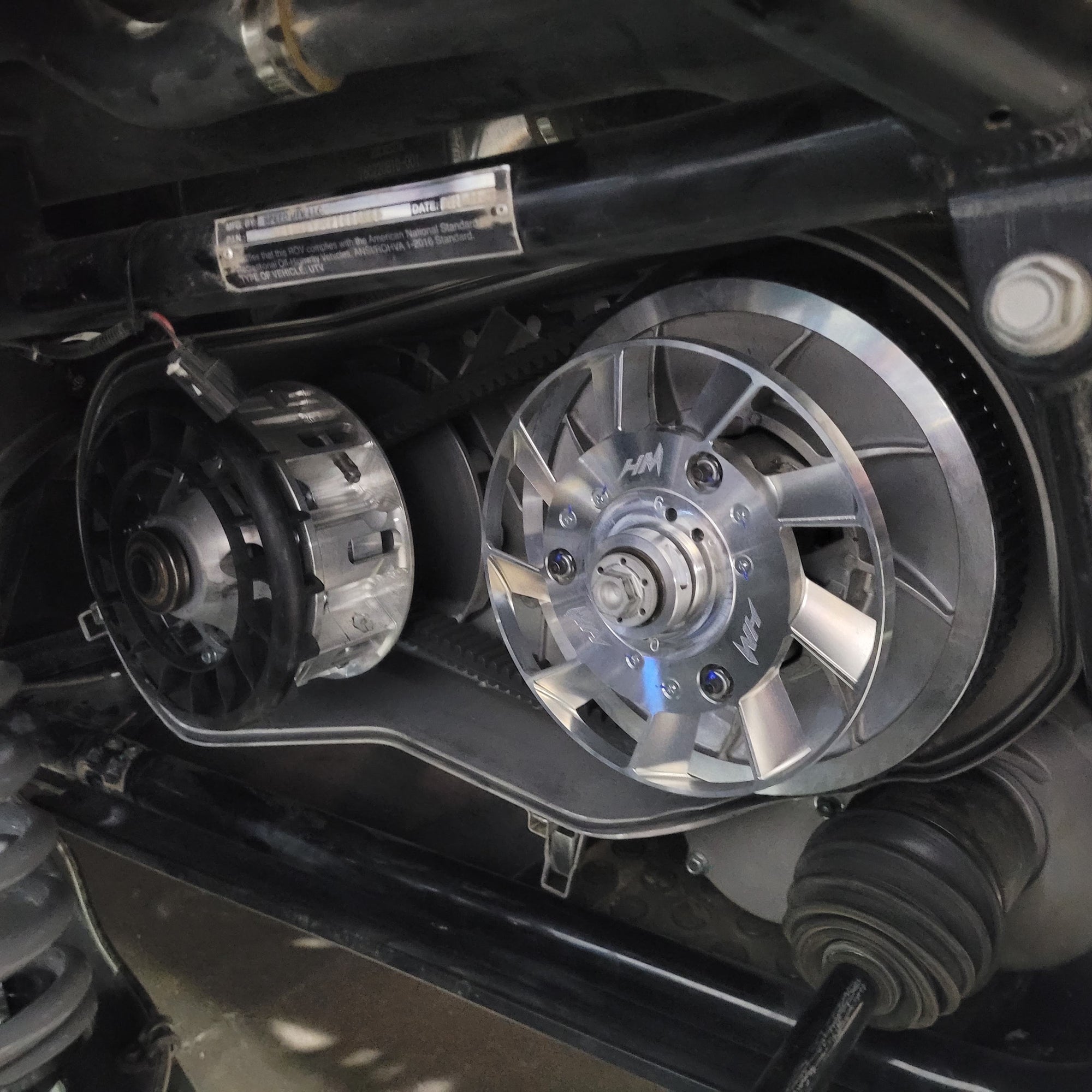 CVT Clutch Cooling and performance package