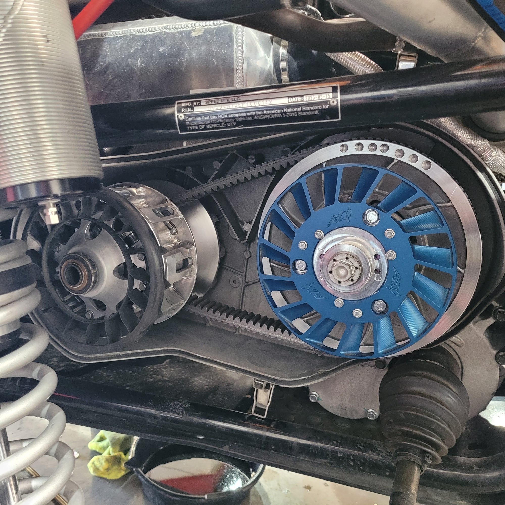 CVT Clutch Cooling and performance package