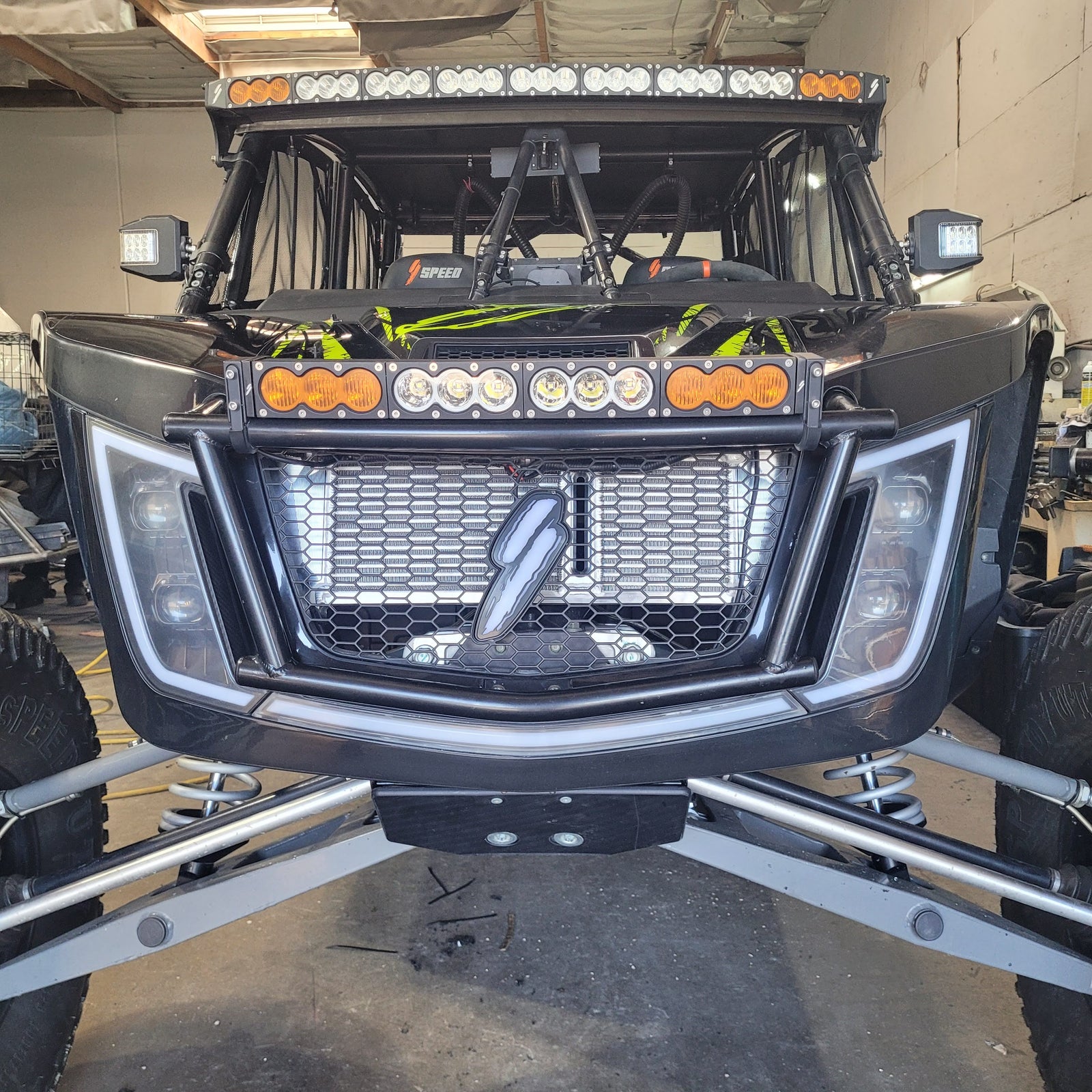 Speed UTV behind grill Oil cooler/Transmission and rear Diff cooler upgrade
