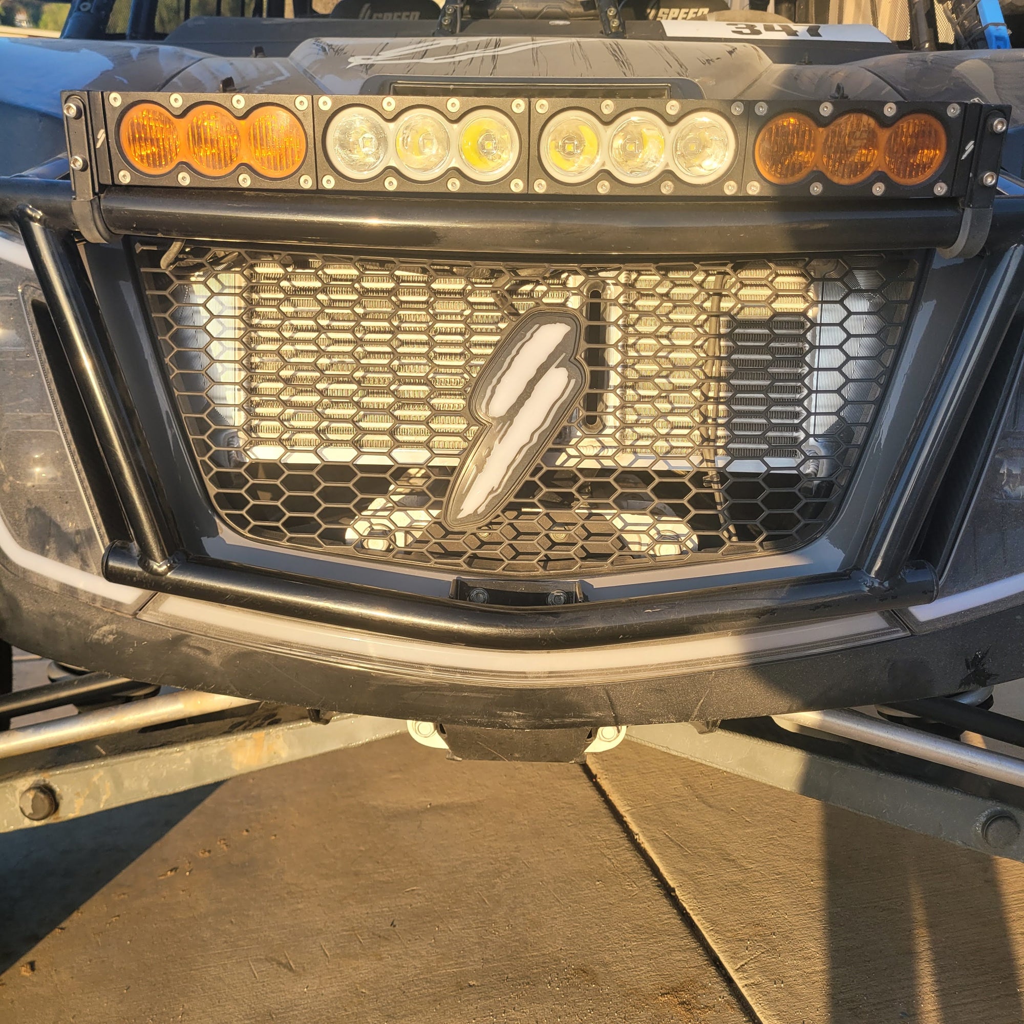 Speed UTV behind grill Oil cooler/Transmission and rear Diff cooler upgrade