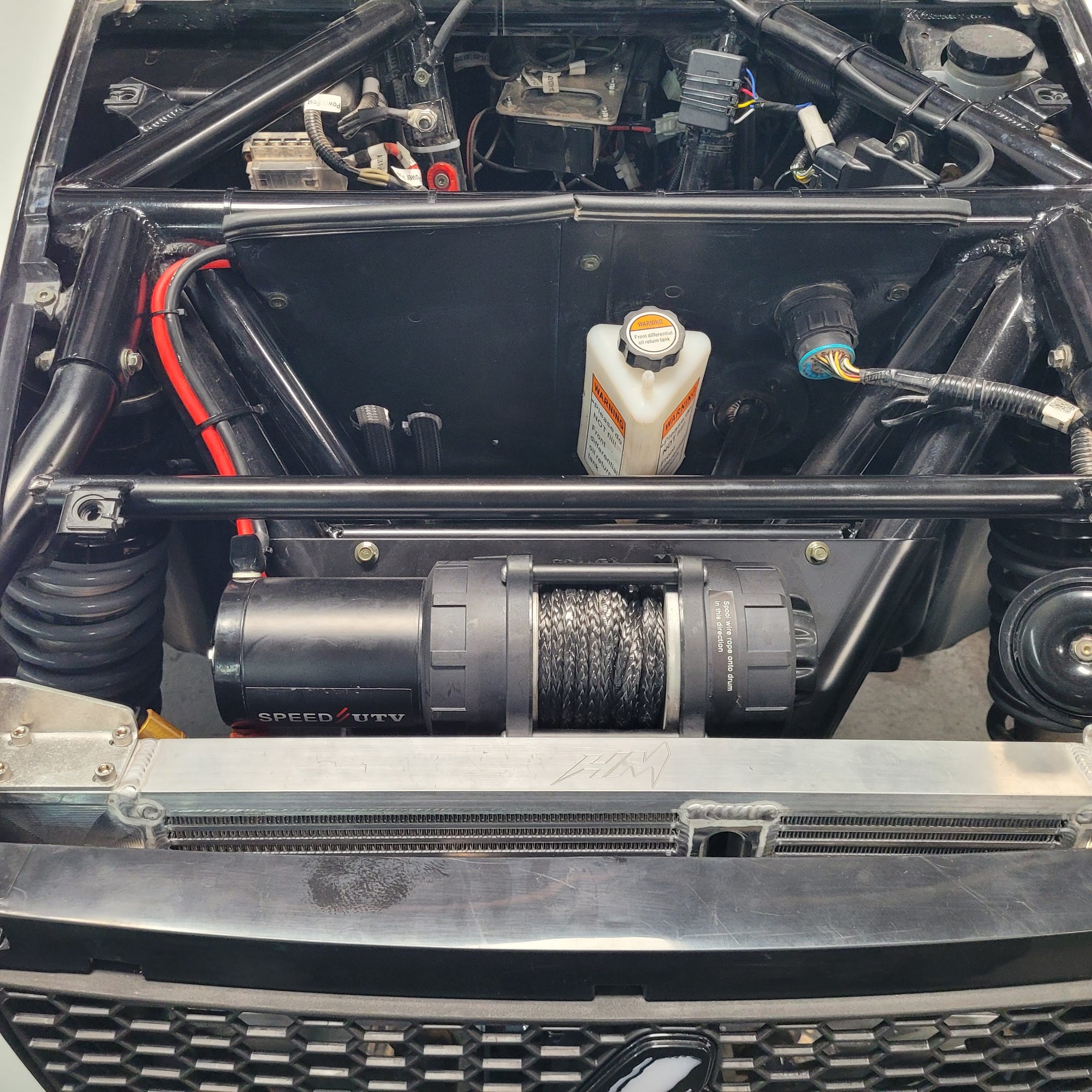 Speed UTV behind grill Oil cooler/Transmission and rear Diff cooler upgrade