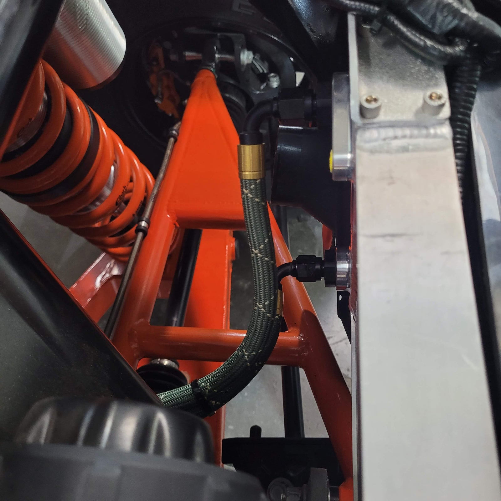Front Transmission cooler Pump and plumbing kit