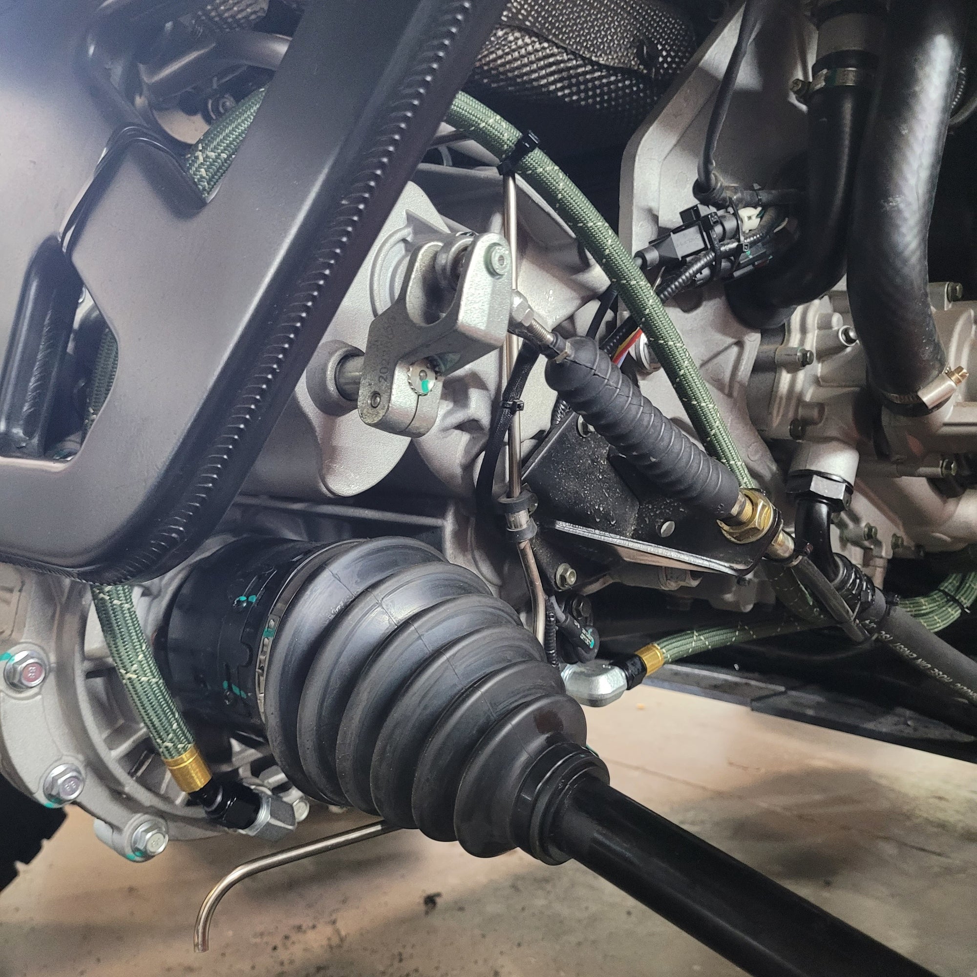 Front Transmission cooler Pump and plumbing kit