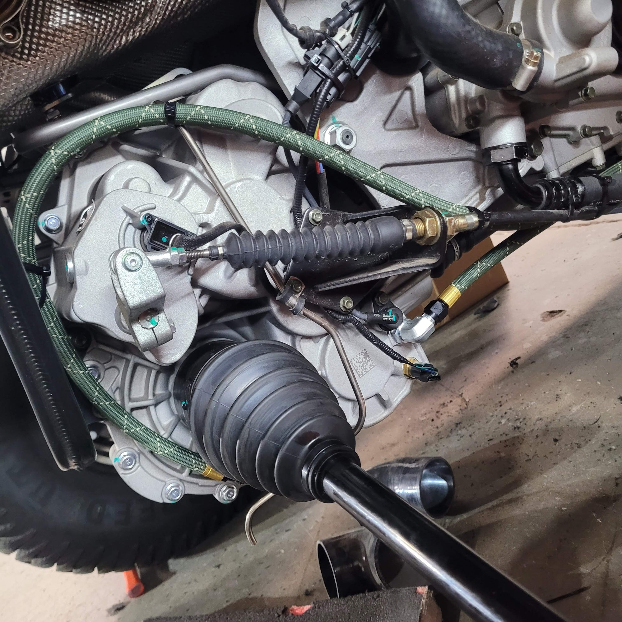 Front Transmission cooler Pump and plumbing kit