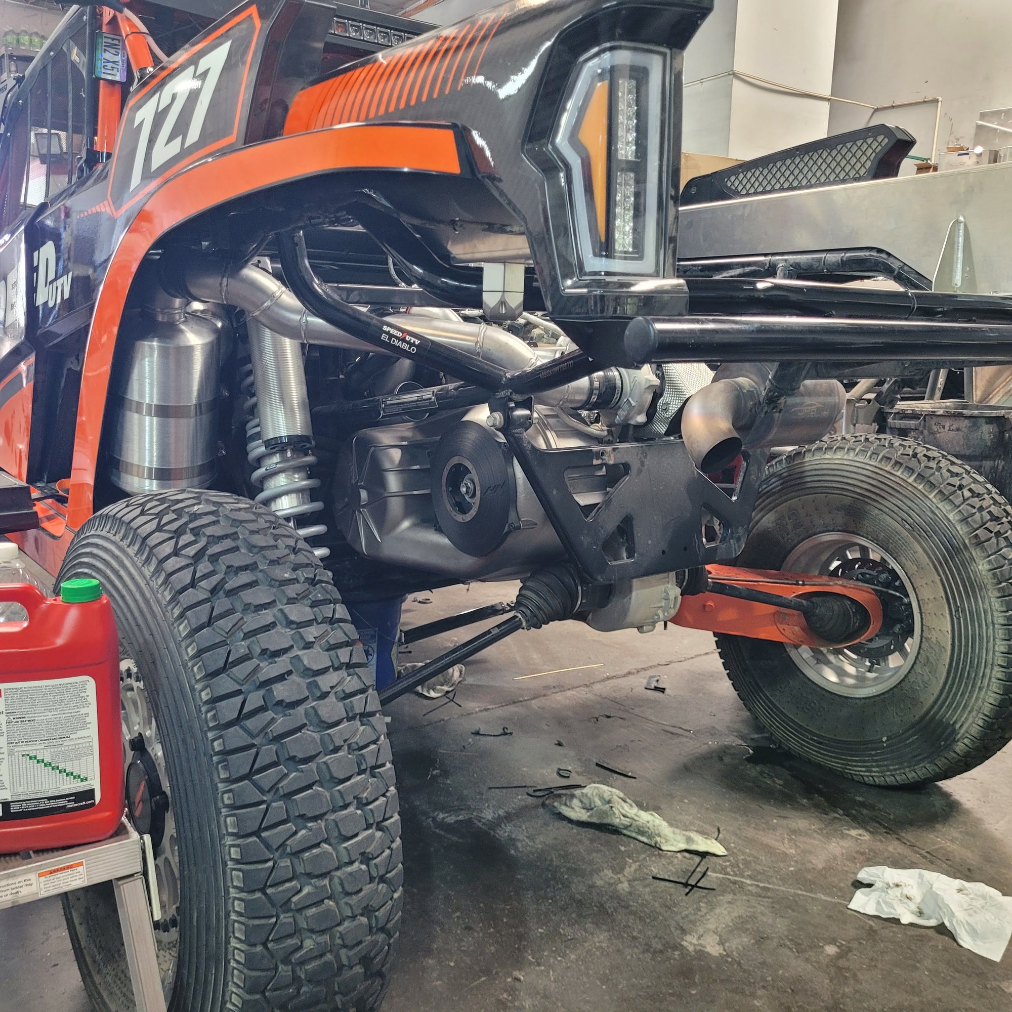 Speed UTV Race Case Clutch cooling package