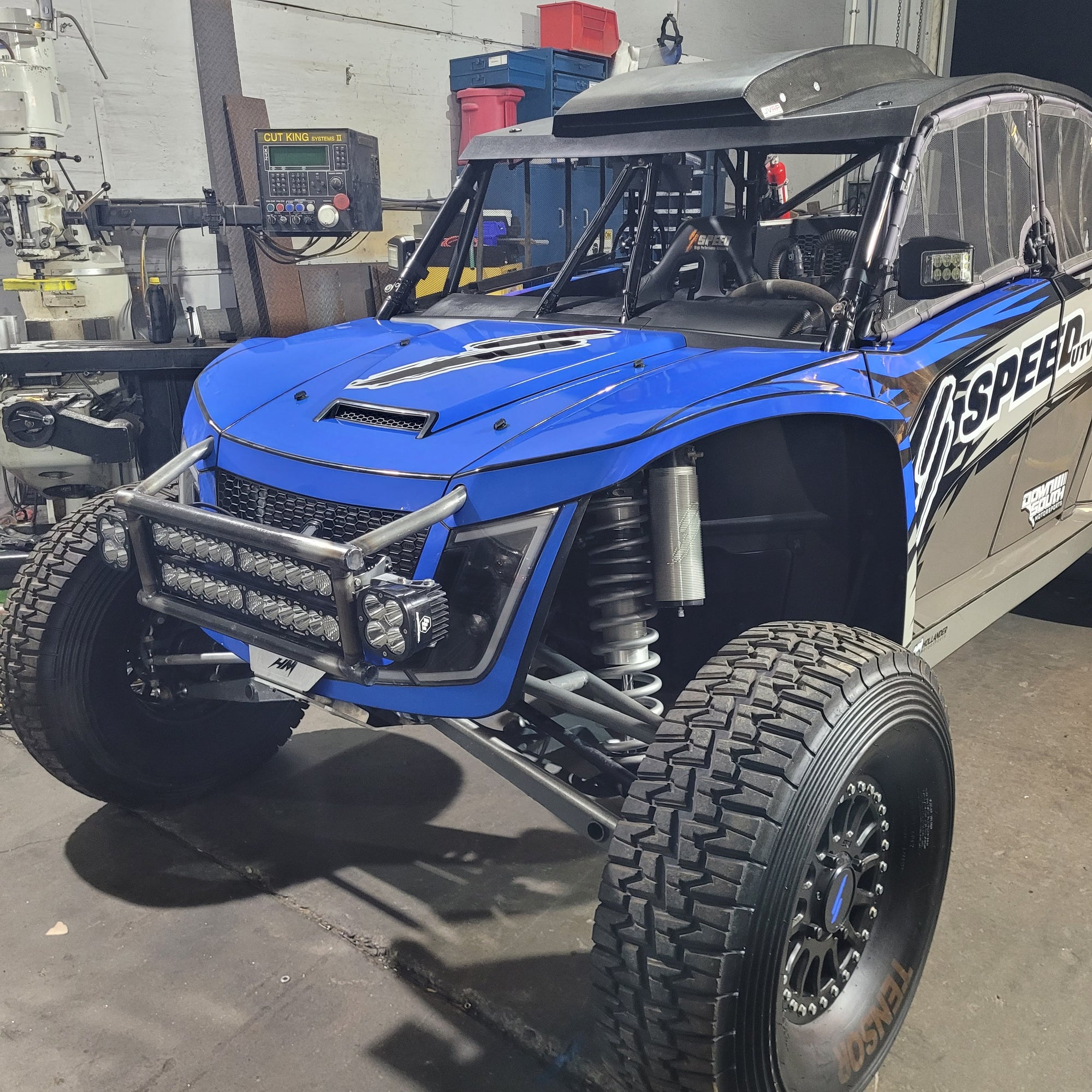 Speed UTV Front bumper and skid plate