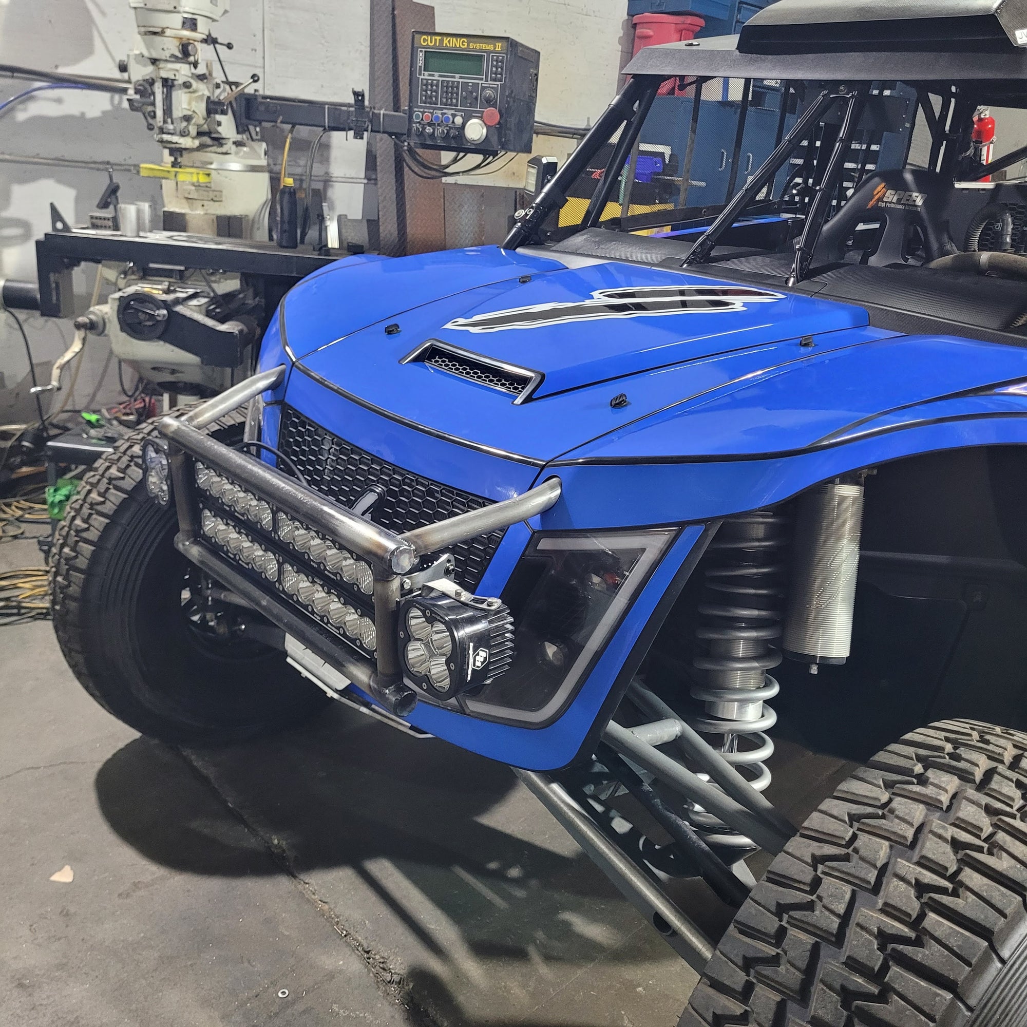 Speed UTV Front bumper and skid plate