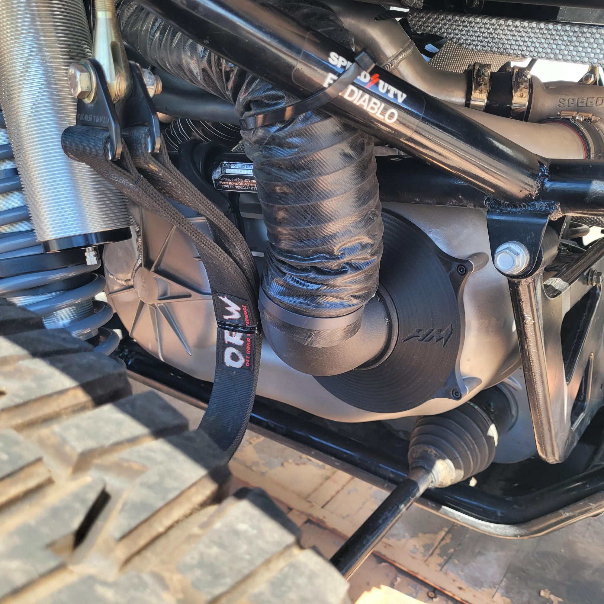Speed UTV Race Case Clutch cooling package