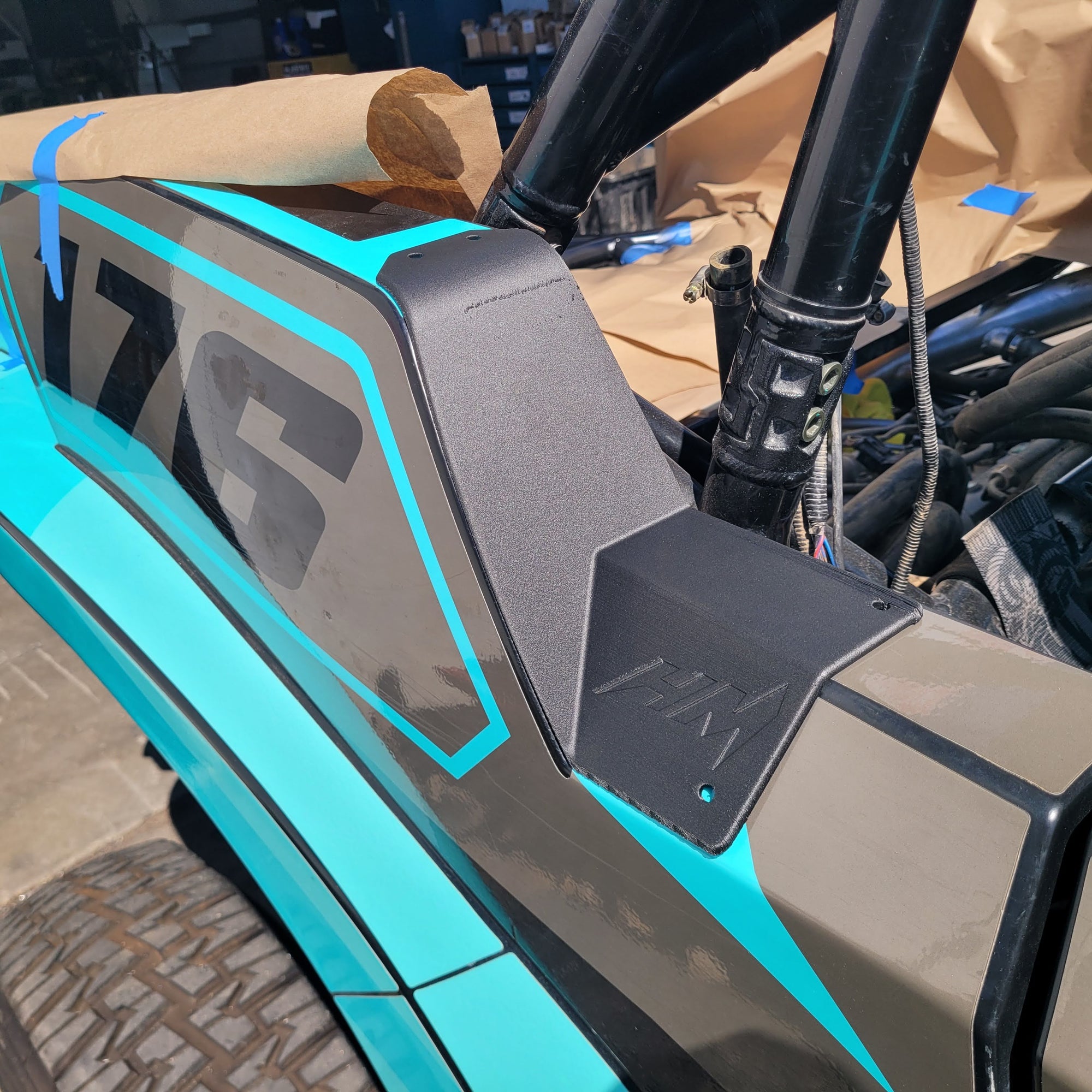 Speed UTV Power steering reservoir access cover El Jefe and Bandit