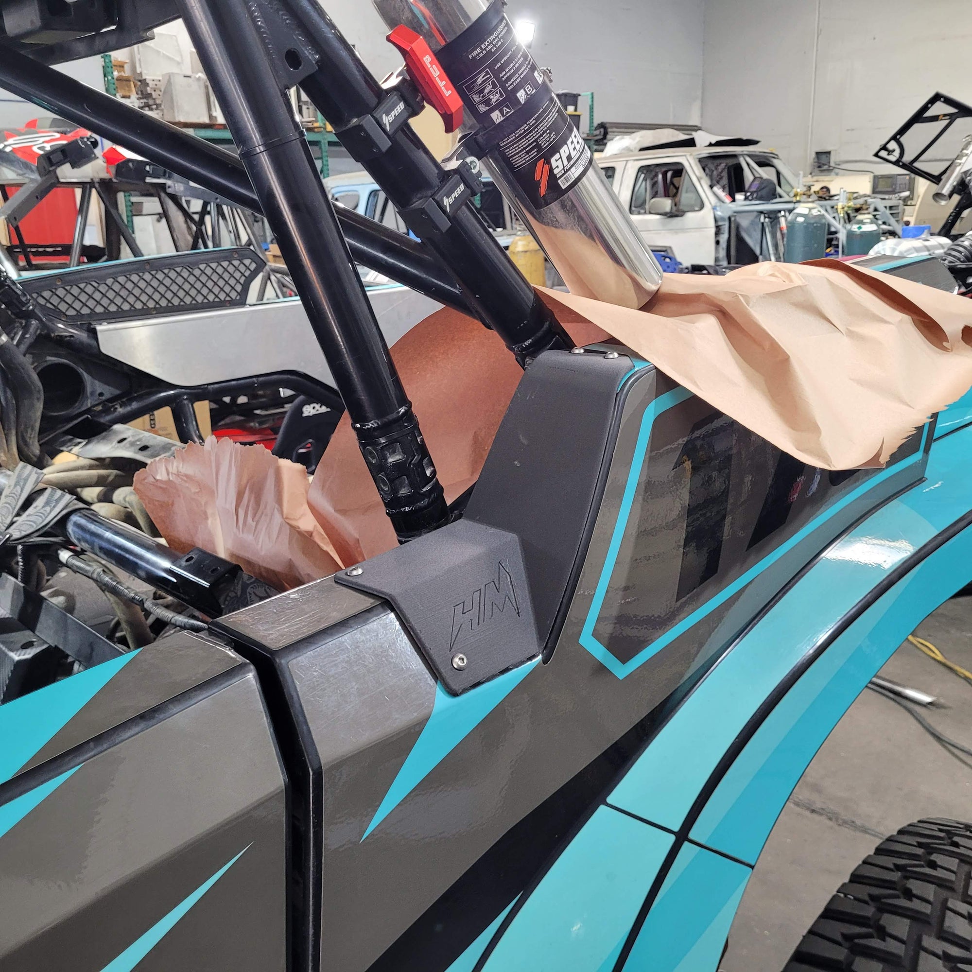Speed UTV Power steering reservoir access cover El Jefe and Bandit