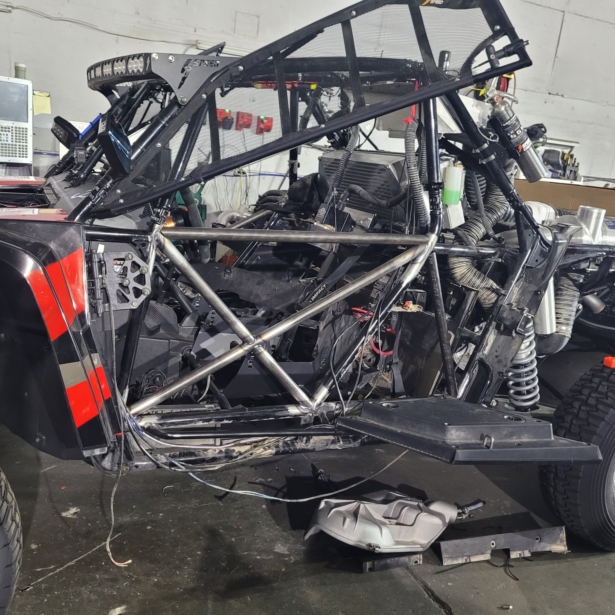 Speed El Diablo Race Door Bar and Chassis support kit DIY