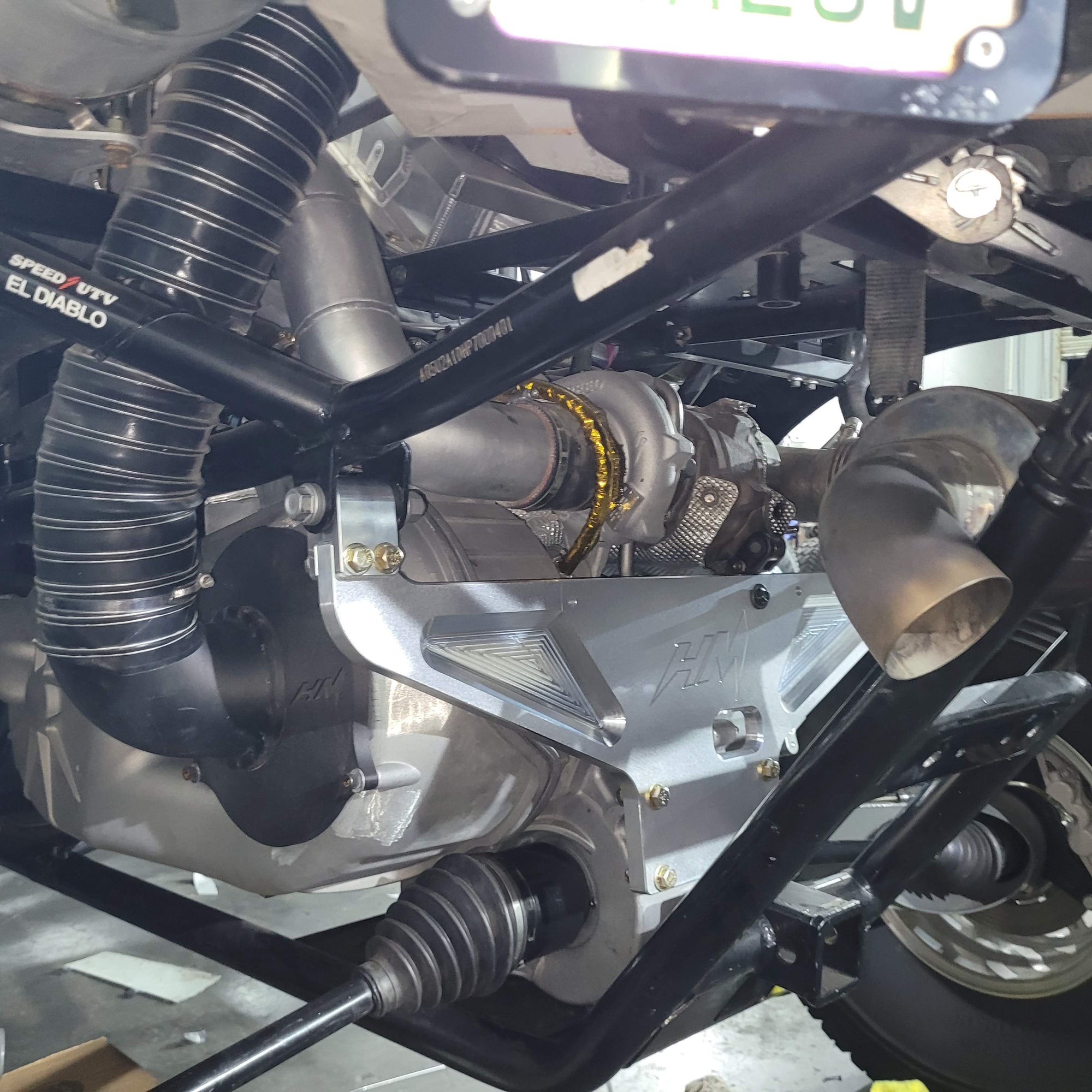 Speed UTV Race Case Clutch cooling package