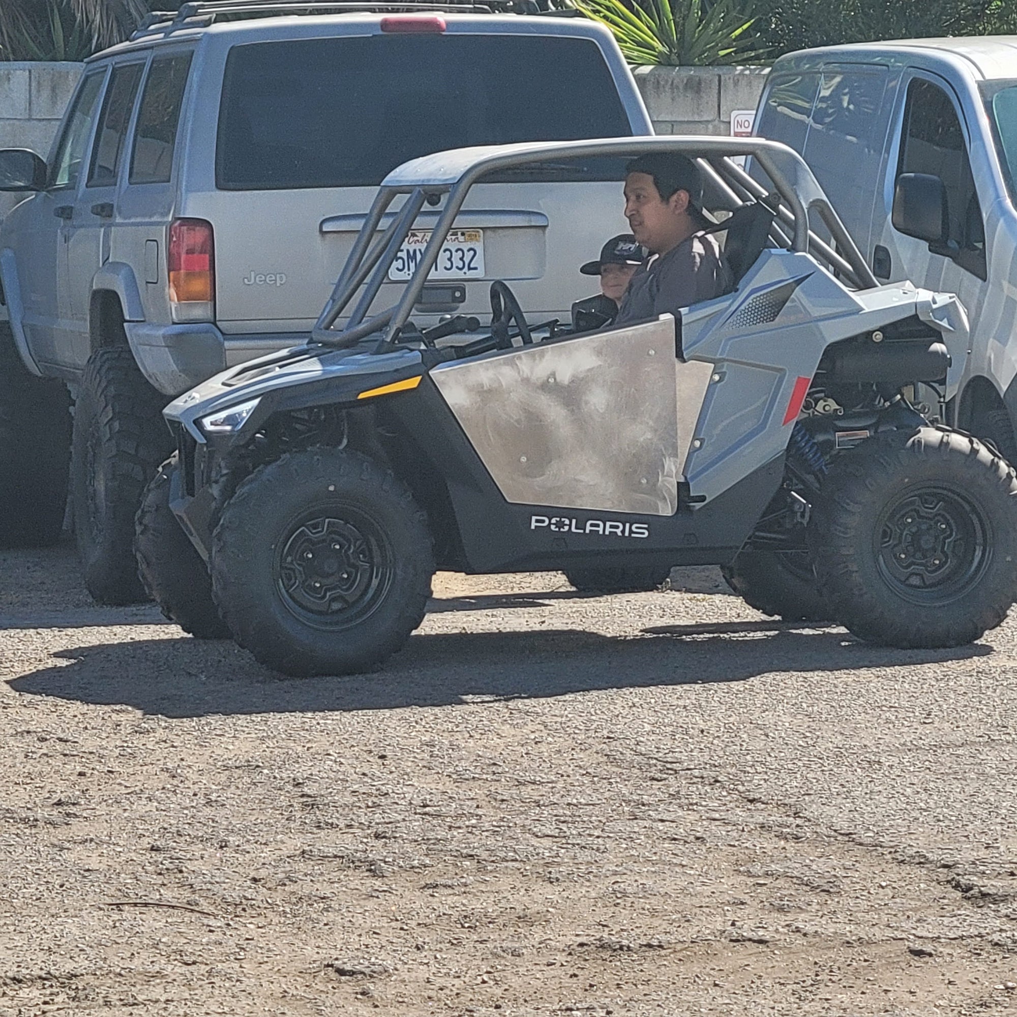 Polaris RZR 200 Aluminum Door Skins with close out panel