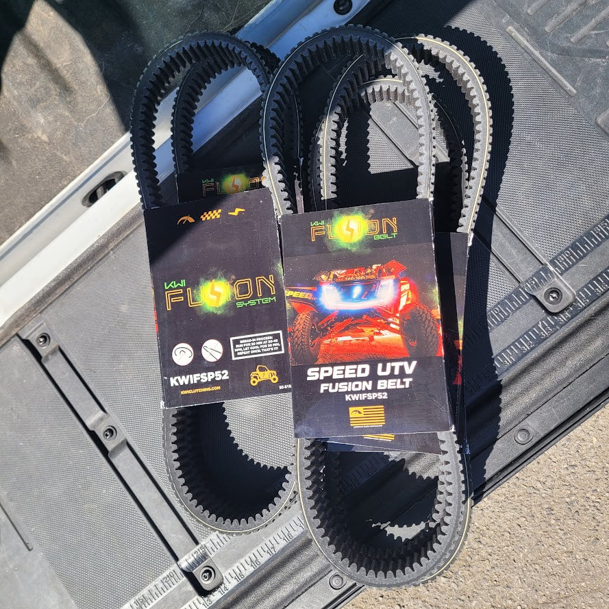 KWI Fusion Belt for SPEED UTV with KWI Fusion as well as Speed KWI Clutches