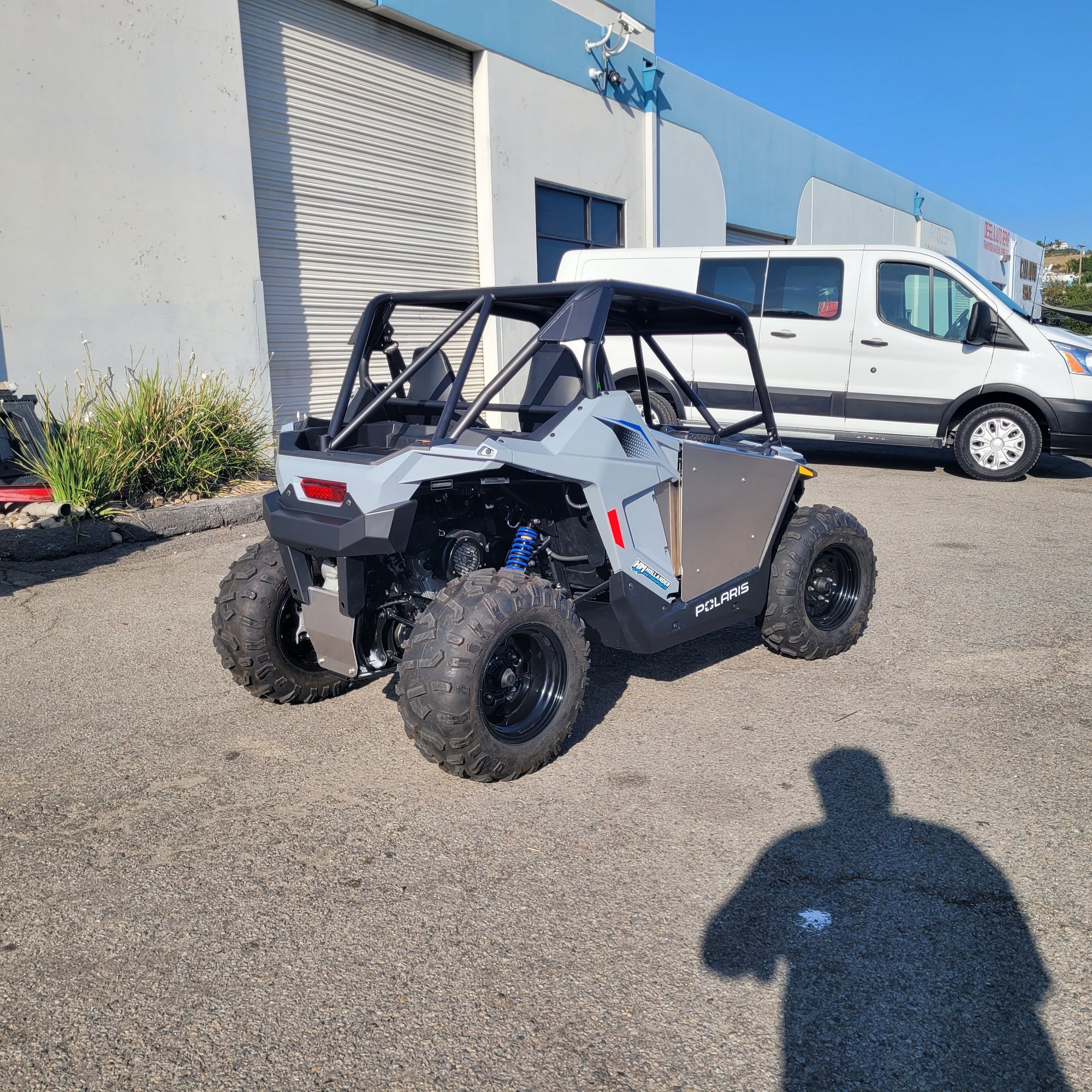 RZR 200 Rear Bumper and skid plate