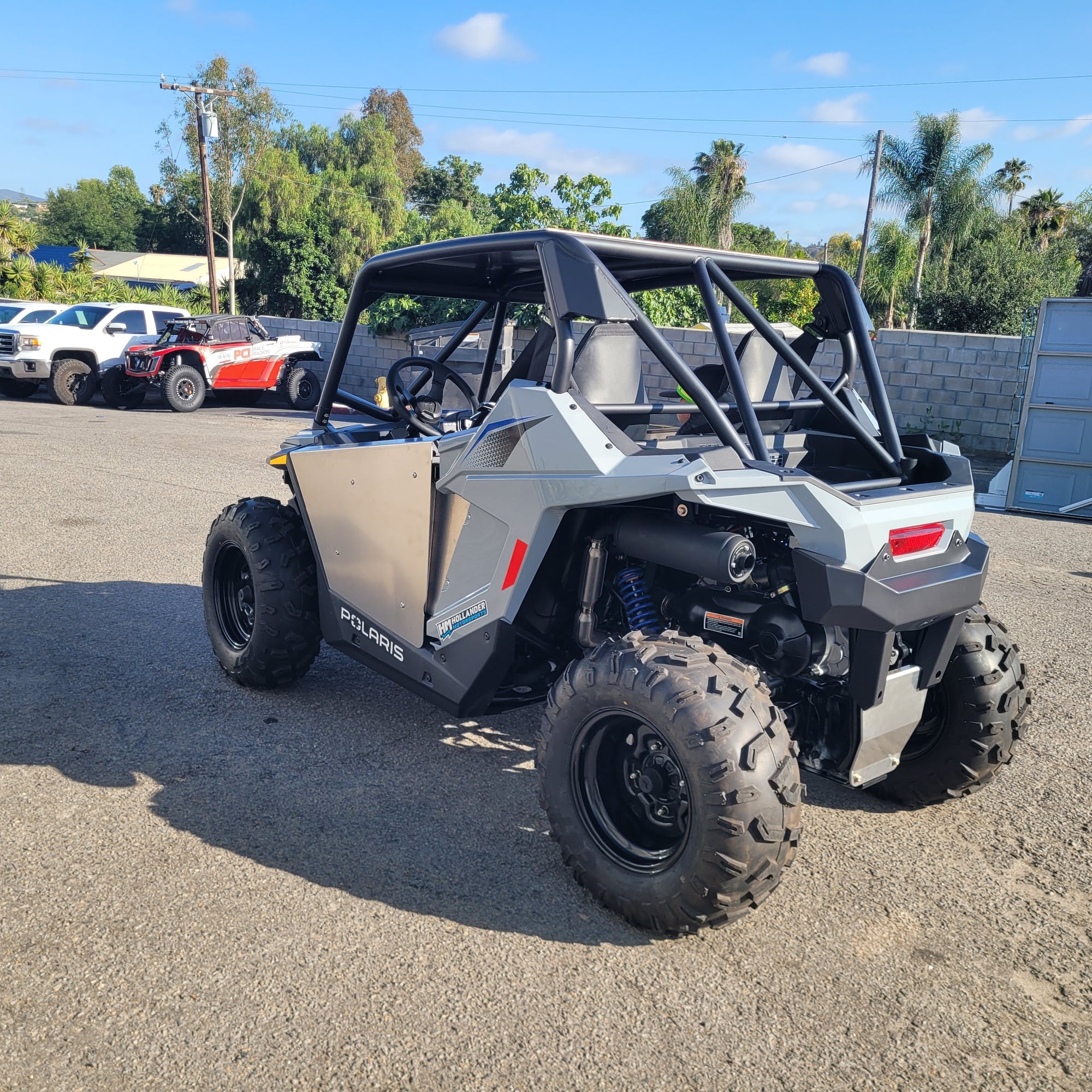 RZR 200 Rear Bumper and skid plate