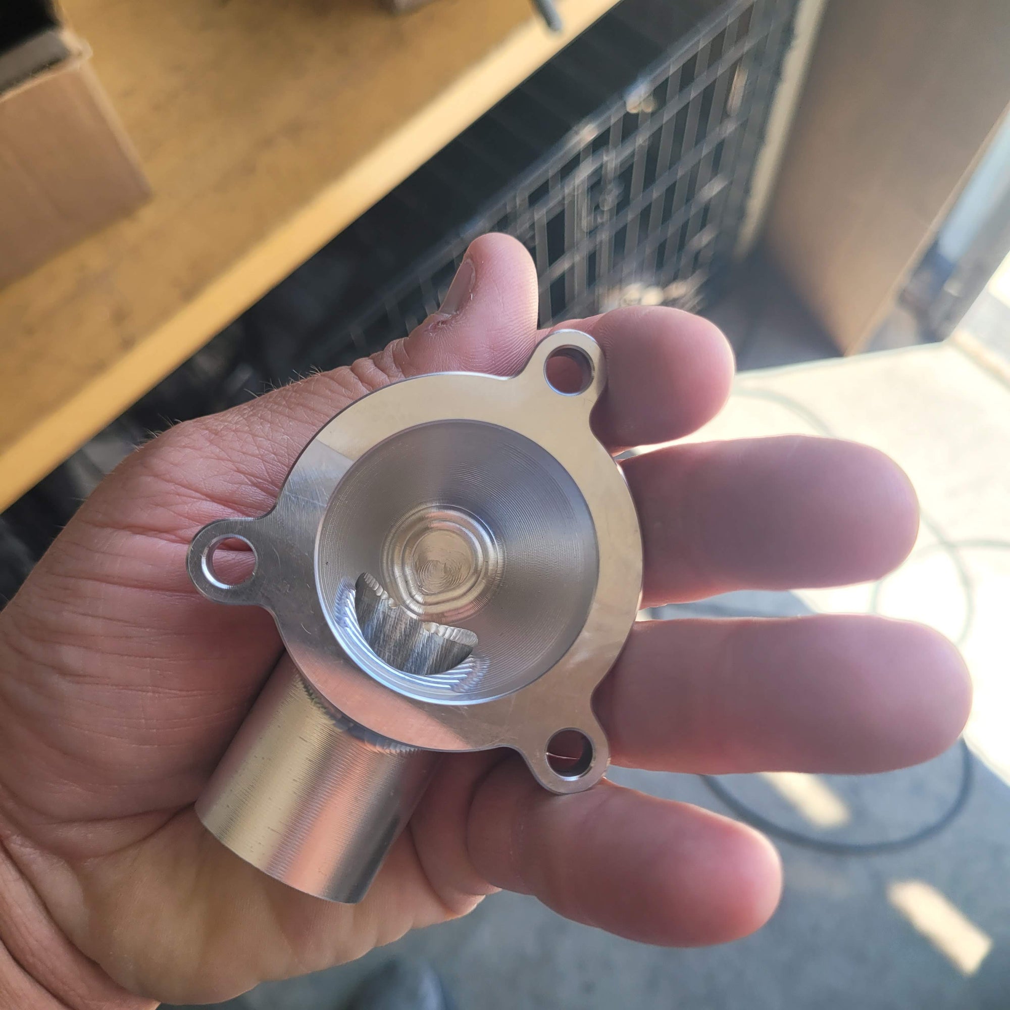 Billet Speed UTV Water Thermostat housing and Aluminum tube
