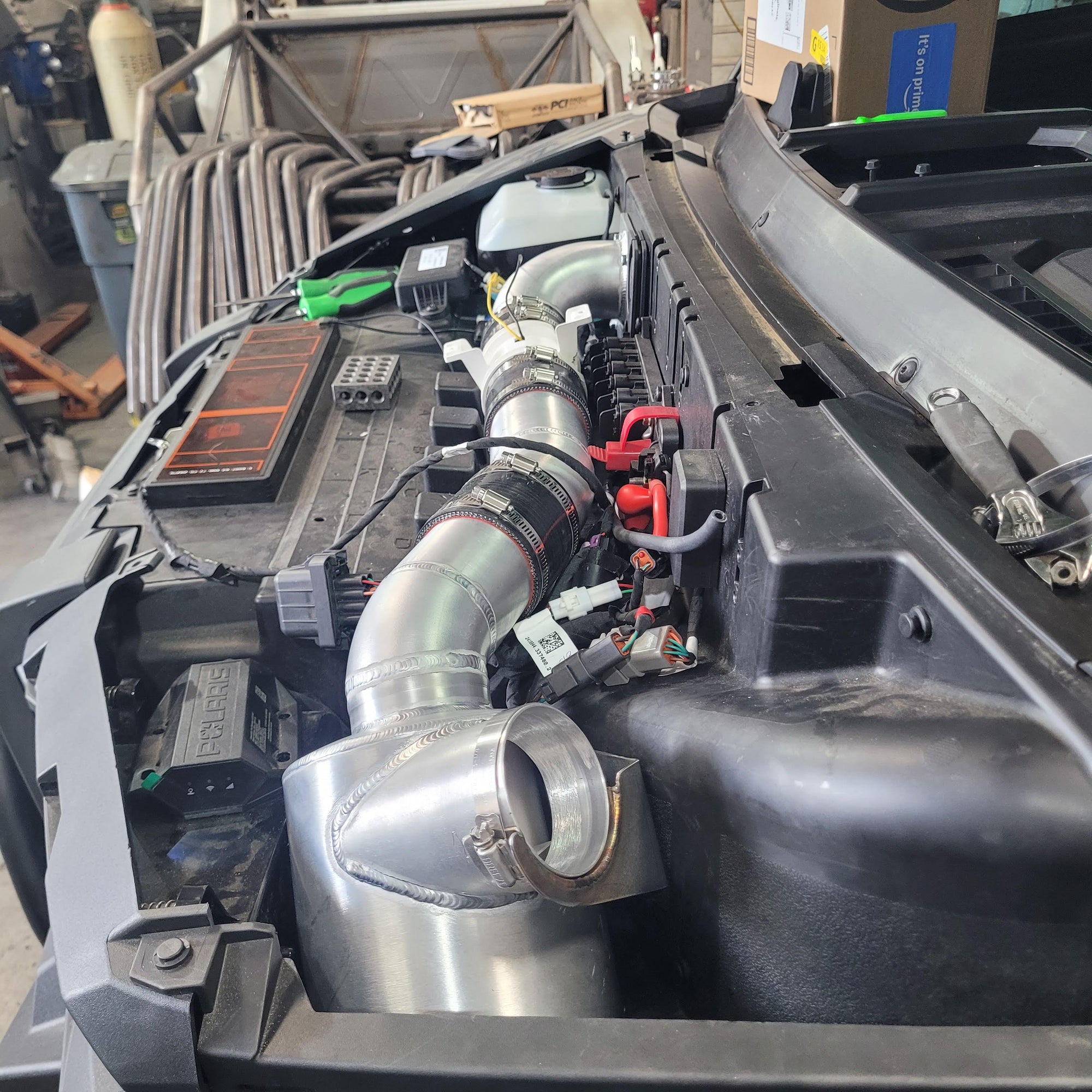 Polaris Xpedition Cabin A/C recirculation and positive pressure system