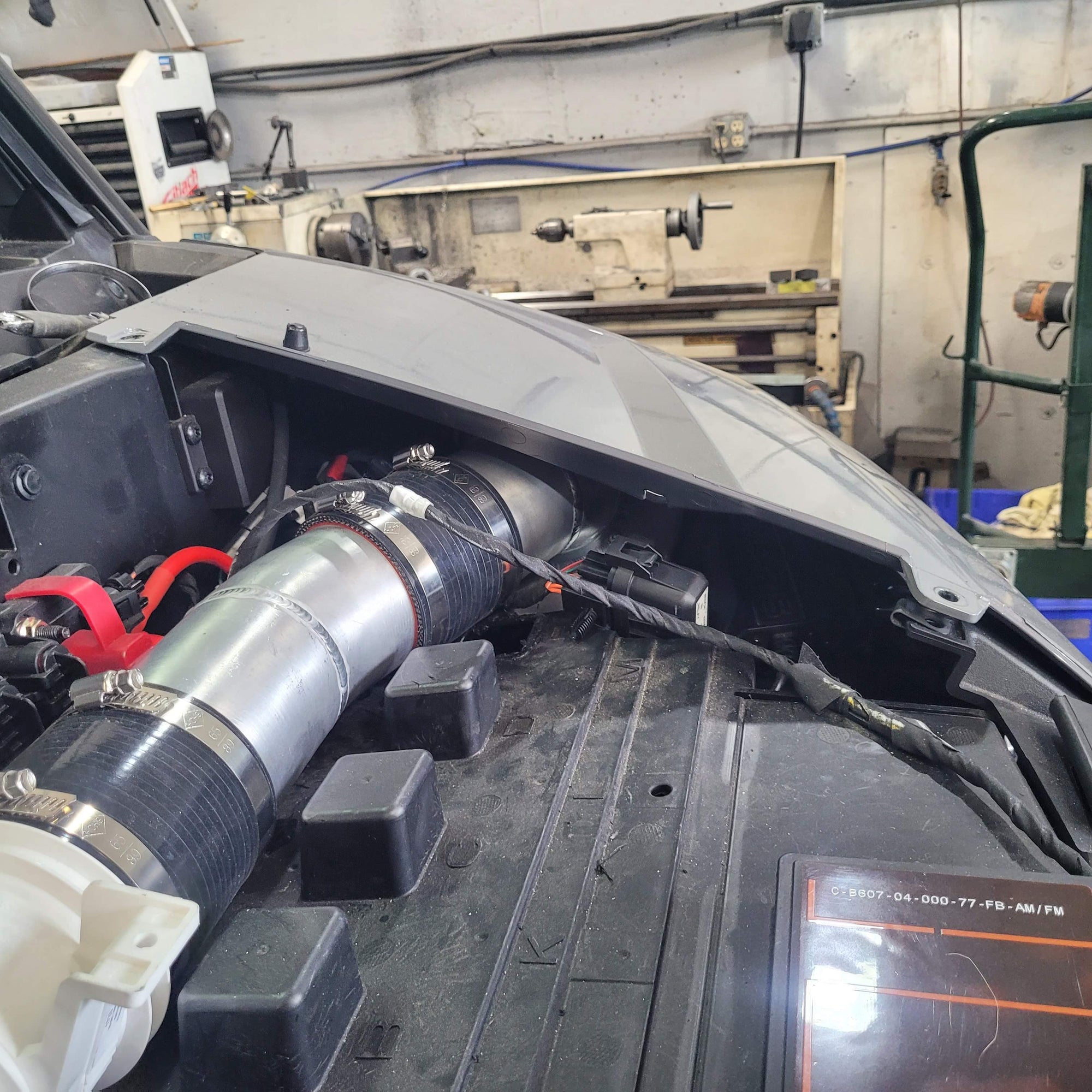Polaris Xpedition Cabin A/C recirculation and positive pressure system