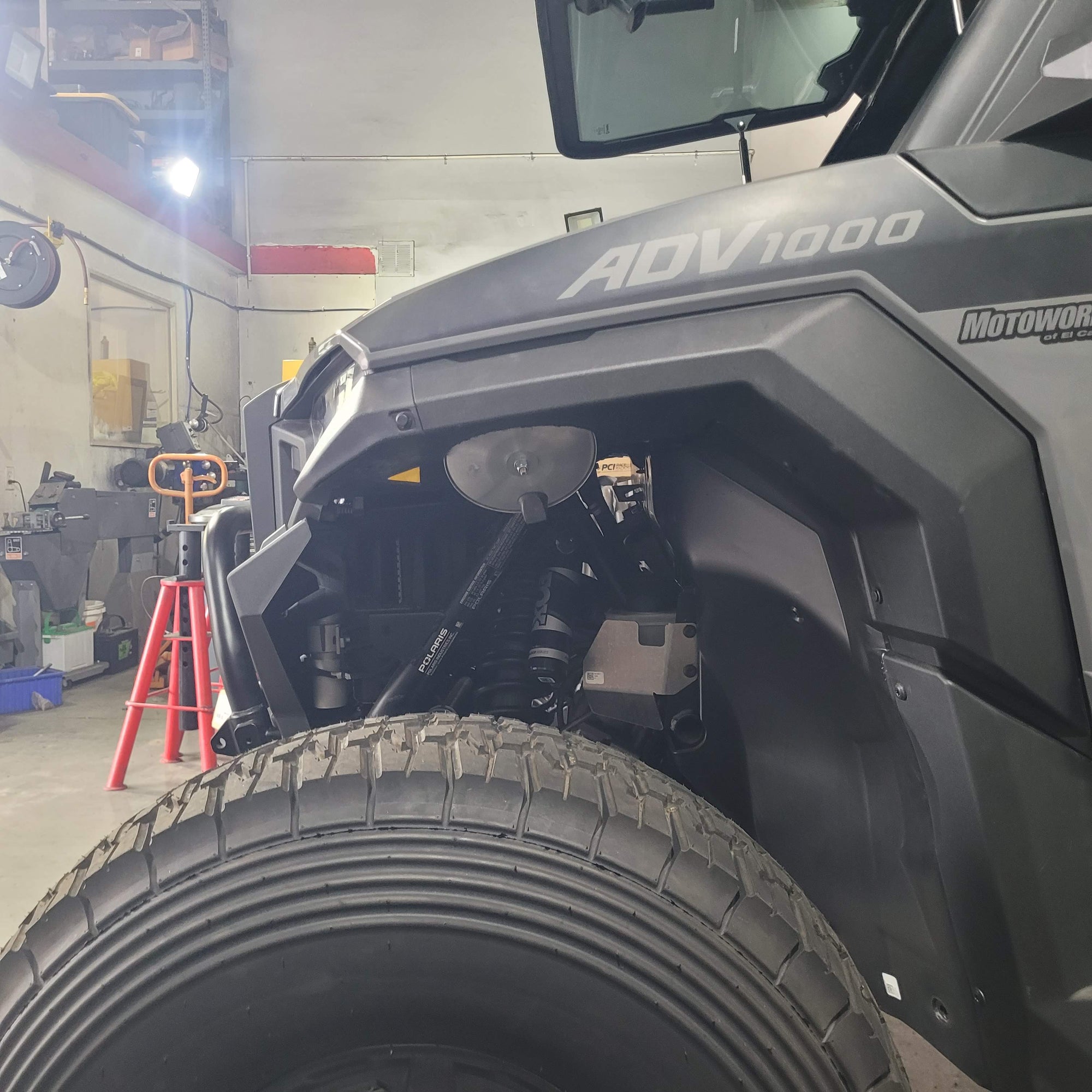 Polaris Xpedition Cabin A/C recirculation and positive pressure system