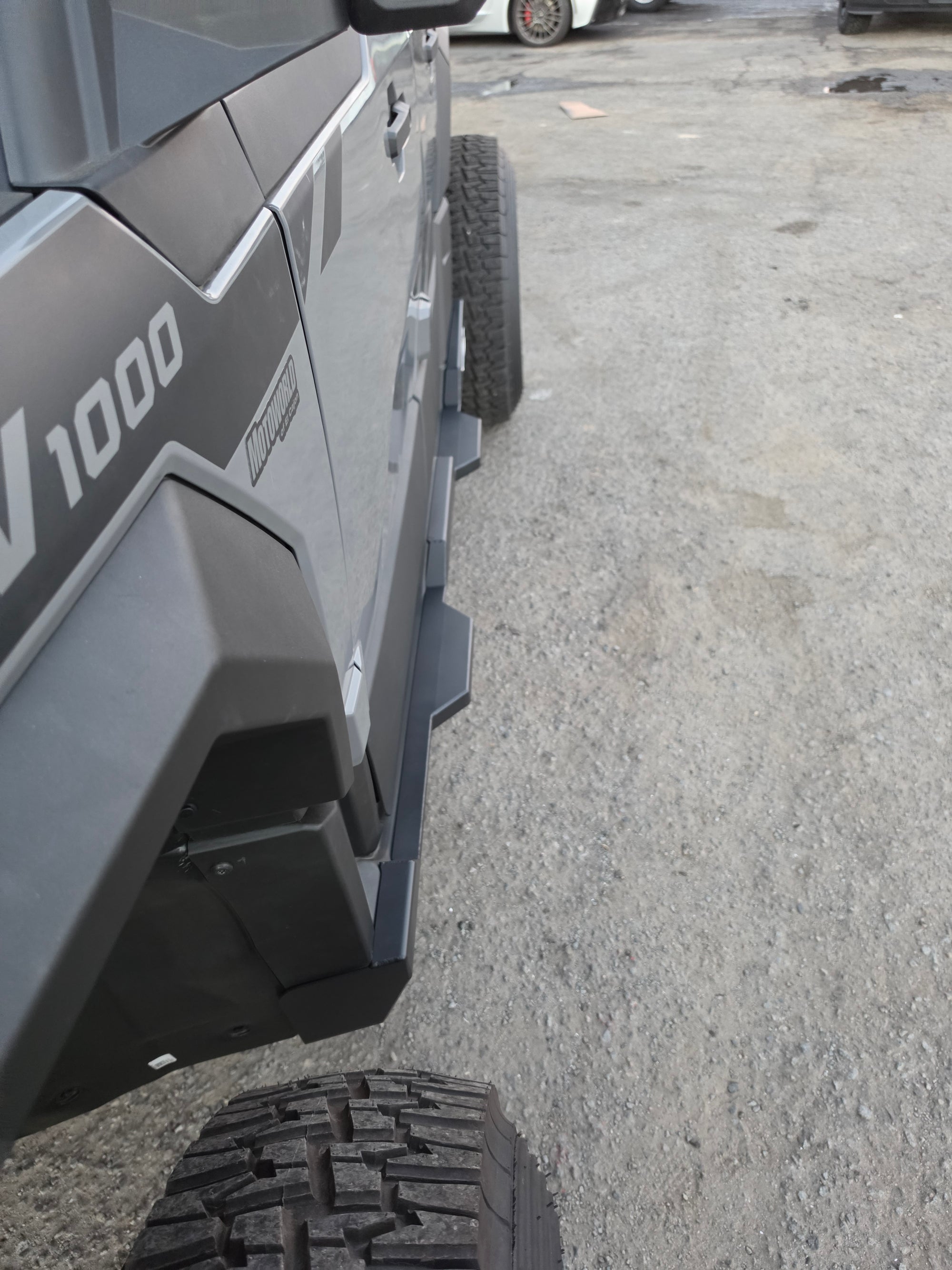 Polaris Xpedition Rock sliders ADV5 and XP5