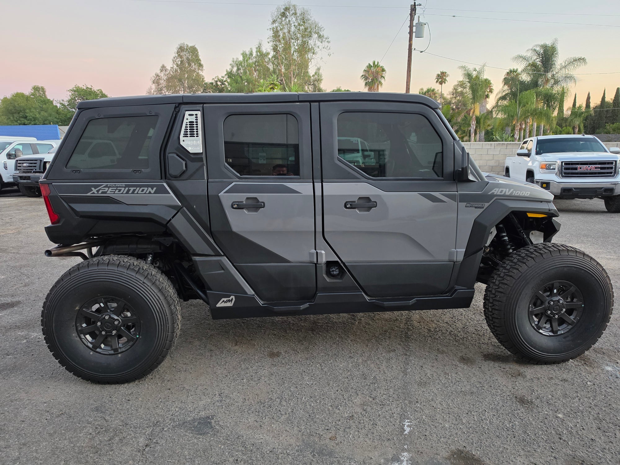Polaris Xpedition Rock sliders ADV5 and XP5