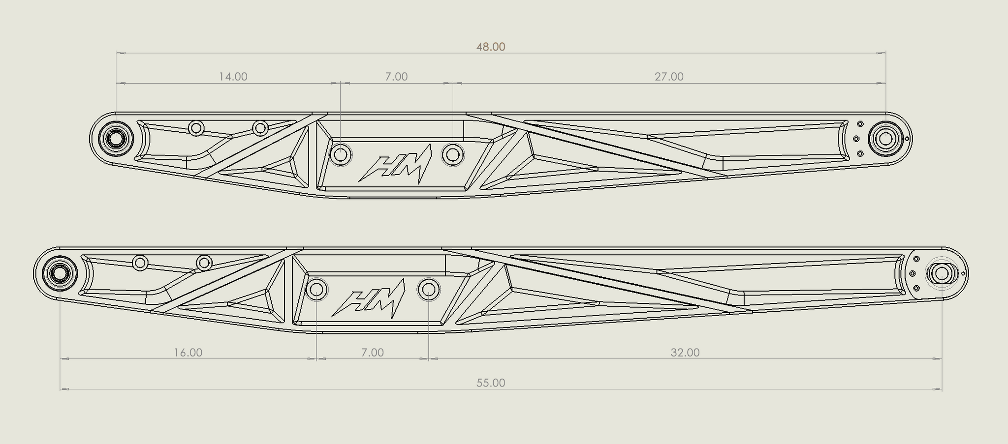 Trailing Arms (Sold as Pair)