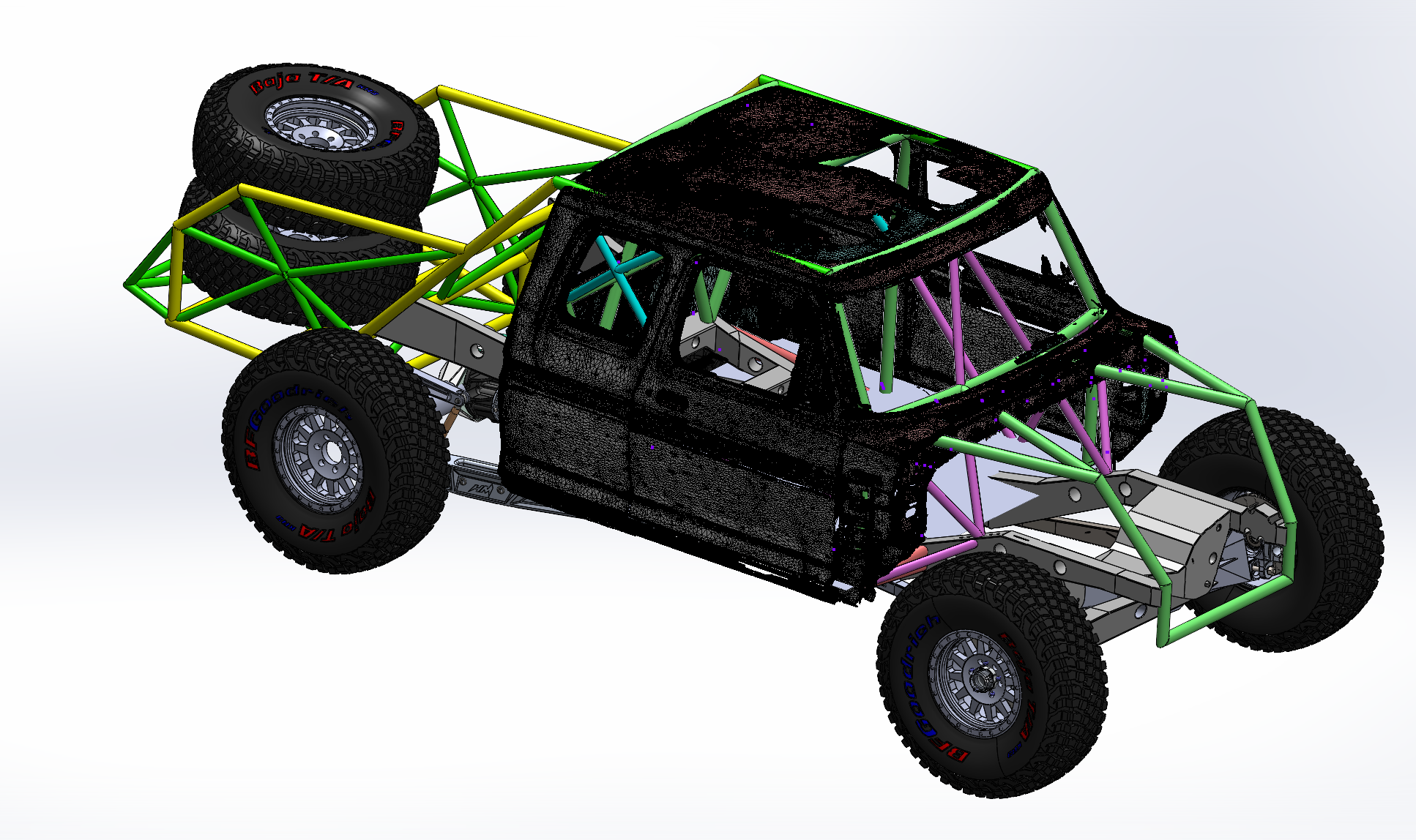 Equal length TTB 4wd Prerunner Rolling Chassis – Hollander Motorsports